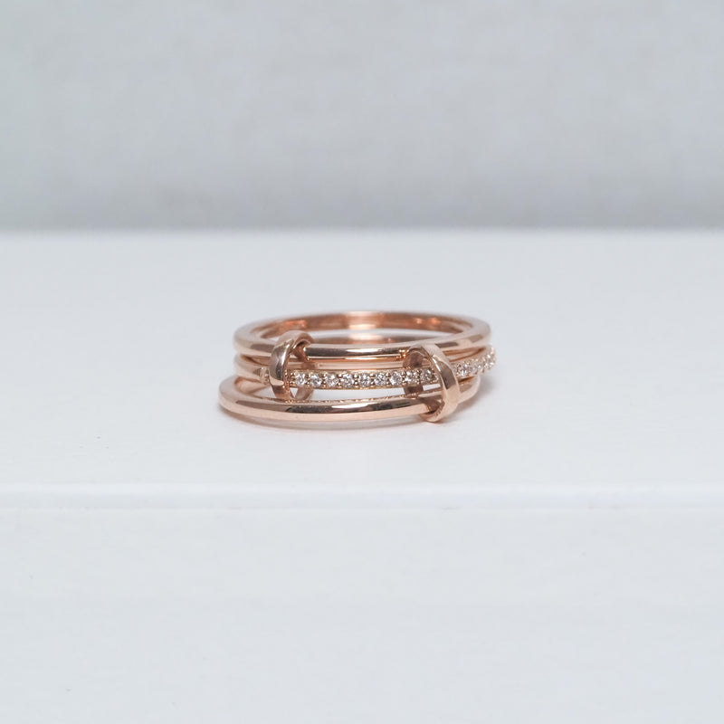 Three Band Diamond Ring