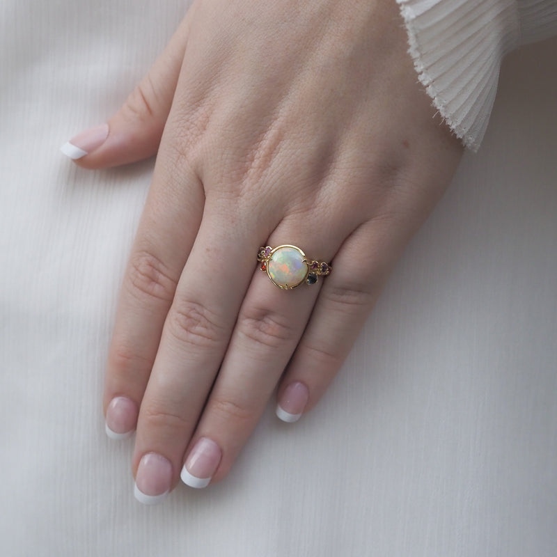 Opal Sprinkle Ring