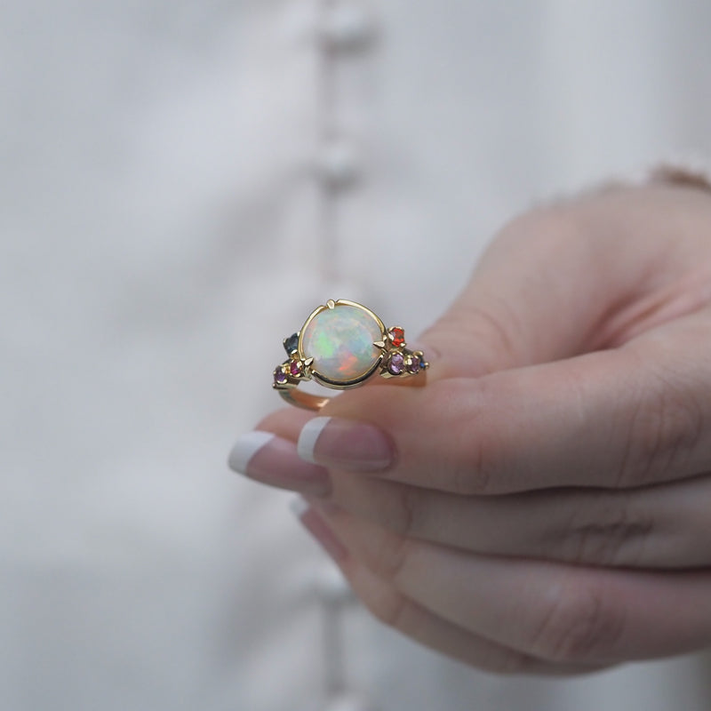 Opal Sprinkle Ring