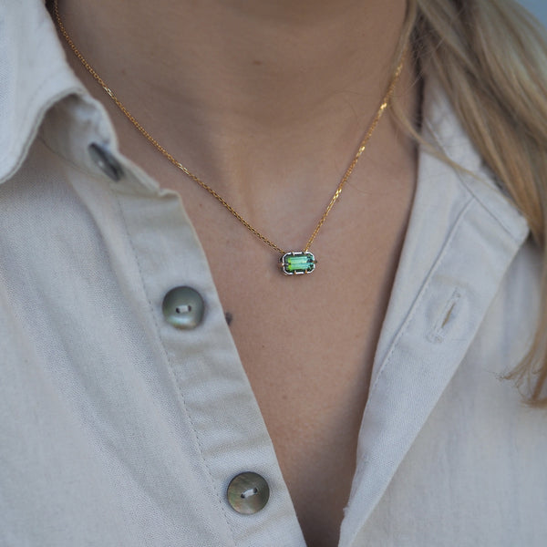 Tourmaline Slider Necklet