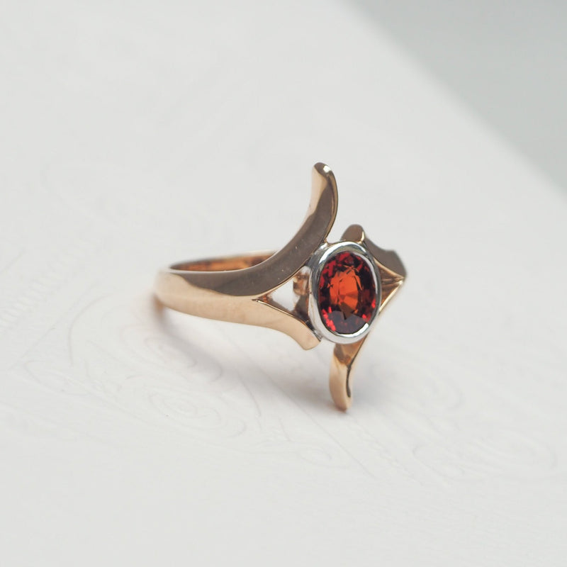 Spessartite Garnet Nova Ring