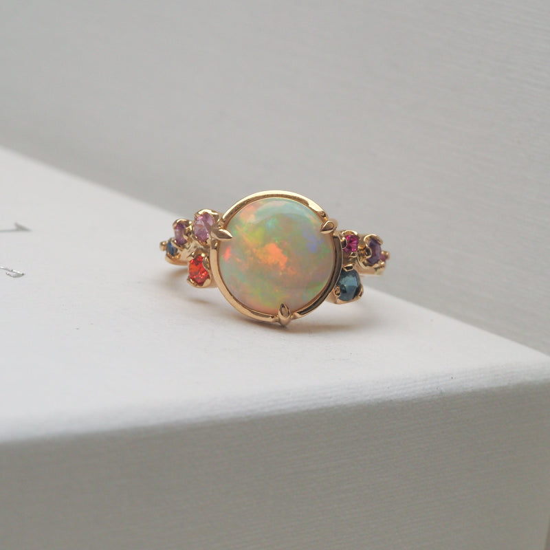 Opal Sprinkle Ring