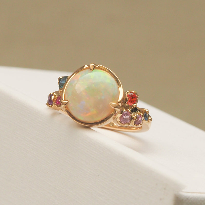 Opal Sprinkle Ring