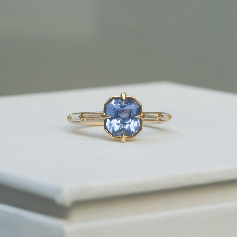 Sapphire and Diamond Ring