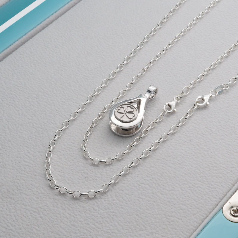 Fonya Locket ring safe Sterling Silver