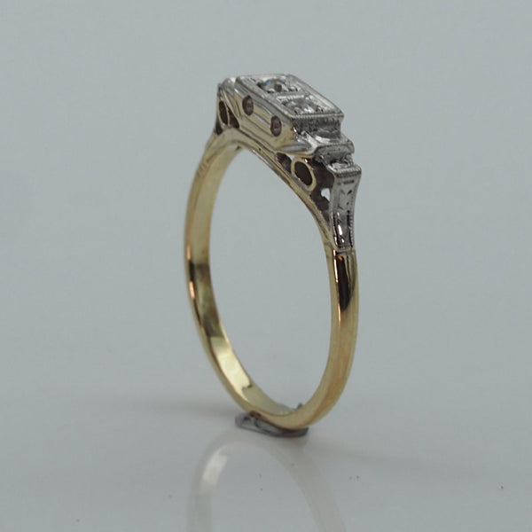 Antique Diamond Ring Gold